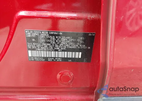 2014 Toyota Rav4 Xle из США, поврежденный, VIN JTMRFREV8ED078413